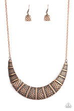 Load image into Gallery viewer, Paparazzi Accessories - Metallic Mechanics - Copper
