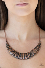 Load image into Gallery viewer, Paparazzi Accessories - Metallic Mechanics - Copper
