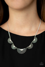 Load image into Gallery viewer, Paparazzi - Fanned Out Fashion - Silver
