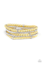 Load image into Gallery viewer, Paparazzi - Fiercely Frosted - Yellow
