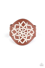Load image into Gallery viewer, Paparazzi Accessories - A Cross Stitch In Time - Brown
