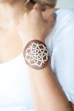 Load image into Gallery viewer, Paparazzi Accessories - A Cross Stitch In Time - Brown
