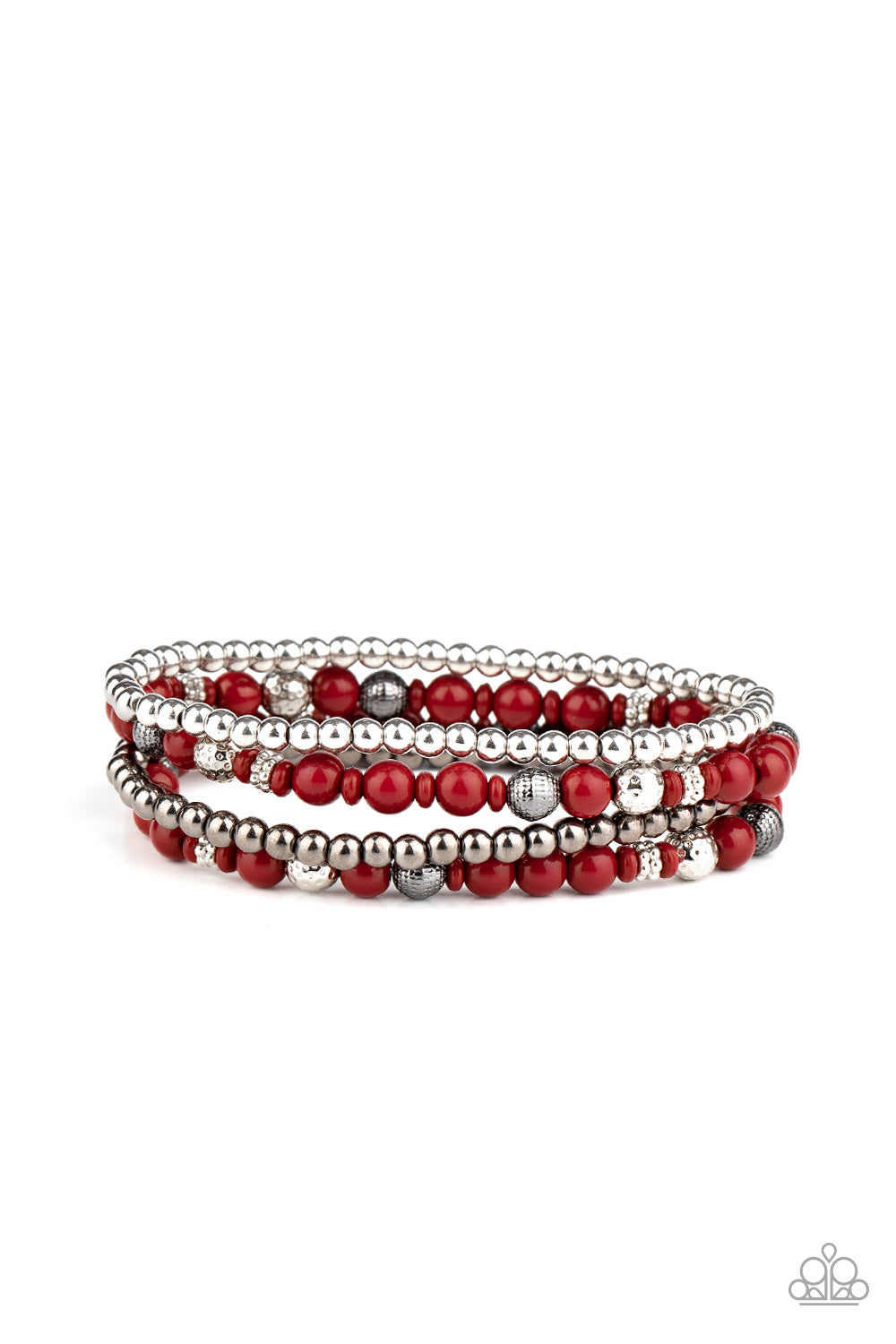 Paparazzi - Stacked Style Maker - Red