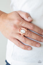 Load image into Gallery viewer, Paparazzi Accessories - Peacefully Pristine - Rose Gold
