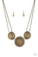 Load image into Gallery viewer, Paparazzi - Gladiator Glam - Brass
