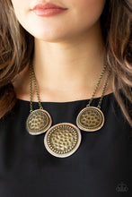 Load image into Gallery viewer, Paparazzi - Gladiator Glam - Brass
