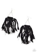 Load image into Gallery viewer, Paparazzi - Modern Day Macrame - Black
