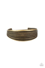 Load image into Gallery viewer, Paparazzi - Off The Cuff Couture - Brass
