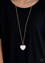 Load image into Gallery viewer, Paparazzi - Have To Learn The HEART Way - Gold
