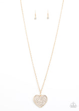 Load image into Gallery viewer, Paparazzi - Have To Learn The HEART Way - Gold
