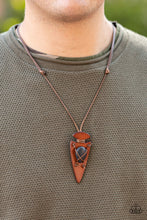 Load image into Gallery viewer, Paparazzi - Hold Your ARROWHEAD Up High - Black
