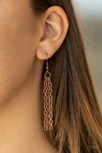 Load image into Gallery viewer, Paparazzi Accessories - Shoulder To Shoulder - Copper Lanyard
