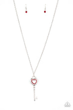 Load image into Gallery viewer, Paparazzi - Unlock Your Heart - Red
