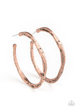 Load image into Gallery viewer, Paparazzi Accessories - Asymmetrical Attitude - Copper
