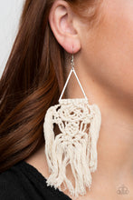 Load image into Gallery viewer, Paparazzi - Modern Day Macrame - White
