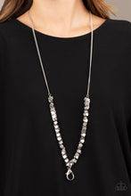 Load image into Gallery viewer, Paparazzi Accessories - Be Heard - Silver Lanyard
