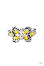 Load image into Gallery viewer, Paparazzi Accessories - Boho Butterfly - Yellow
