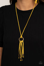 Load image into Gallery viewer, Paparazzi - Feel at HOMESPUN - Yellow
