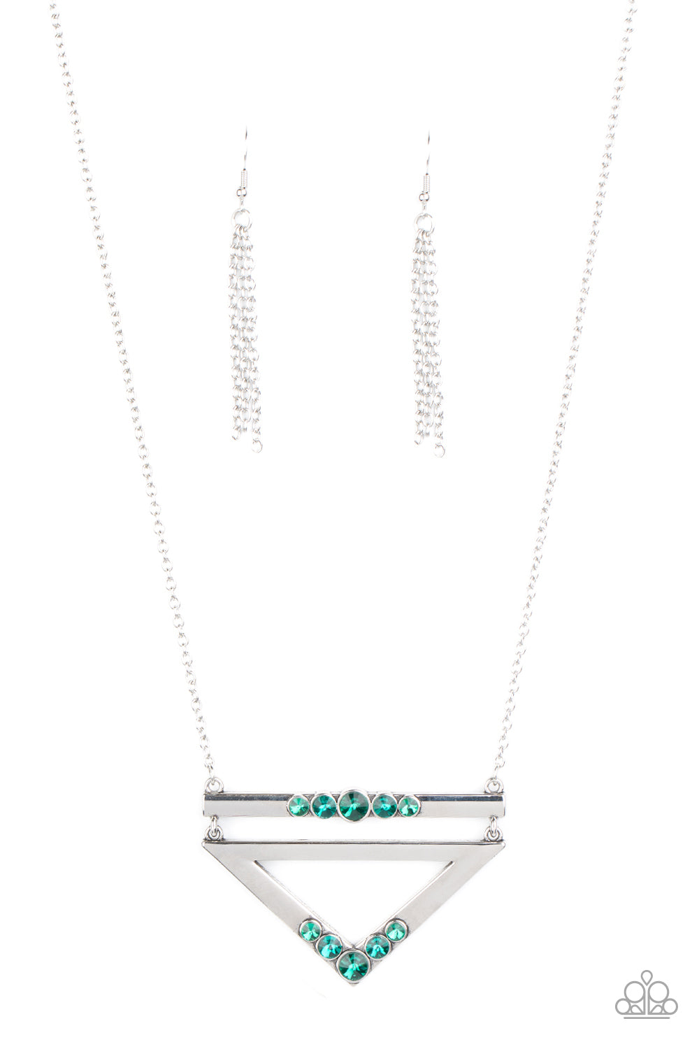 Paparazzi - Triangulated Twinkle - Green