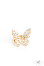 Load image into Gallery viewer, Paparazzi - Flauntable Flutter - Gold
