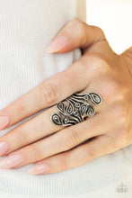 Load image into Gallery viewer, Paparazzi Accessories - FRILL In The Blank - Silver
