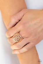Load image into Gallery viewer, Paparazzi Accessories - Get Your FRILL - Rose Gold
