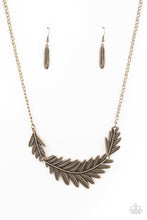 Load image into Gallery viewer, Paparazzi Accessories - Queen of the QUILL - Brass
