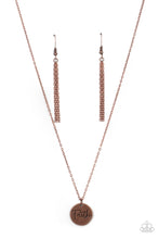 Load image into Gallery viewer, Paparazzi Accessories - Choose Faith - Copper
