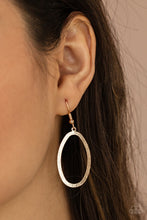 Load image into Gallery viewer, Paparazzi - Double OVAL-time - Gold

