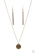 Load image into Gallery viewer, Paparazzi Accessories - Choose Faith - Brass
