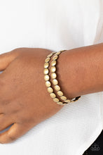 Load image into Gallery viewer, Paparazzi - On The Spot Shimmer - Brass
