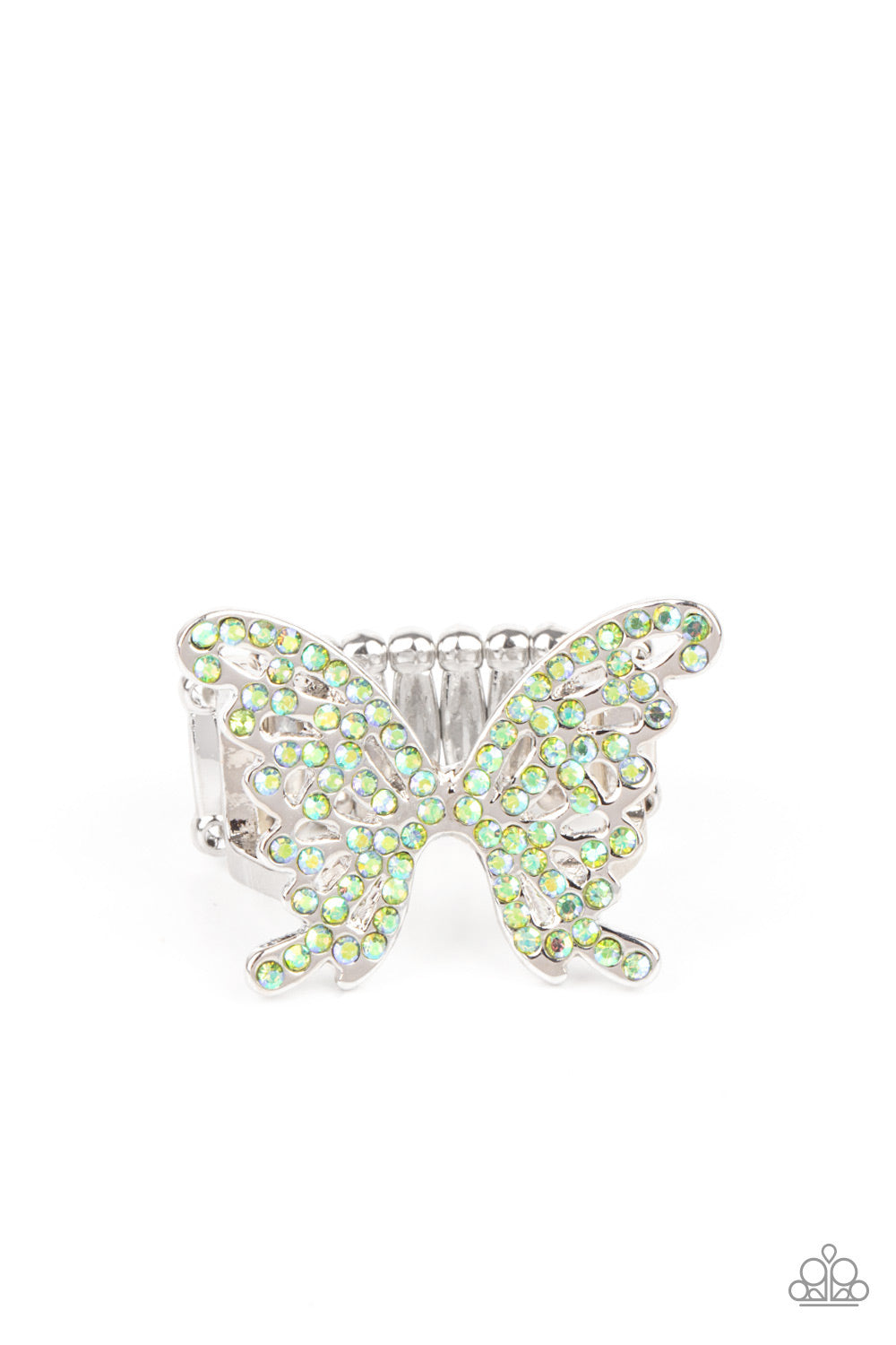 Paparazzi Accessories - Butterfly Orchard - Green
