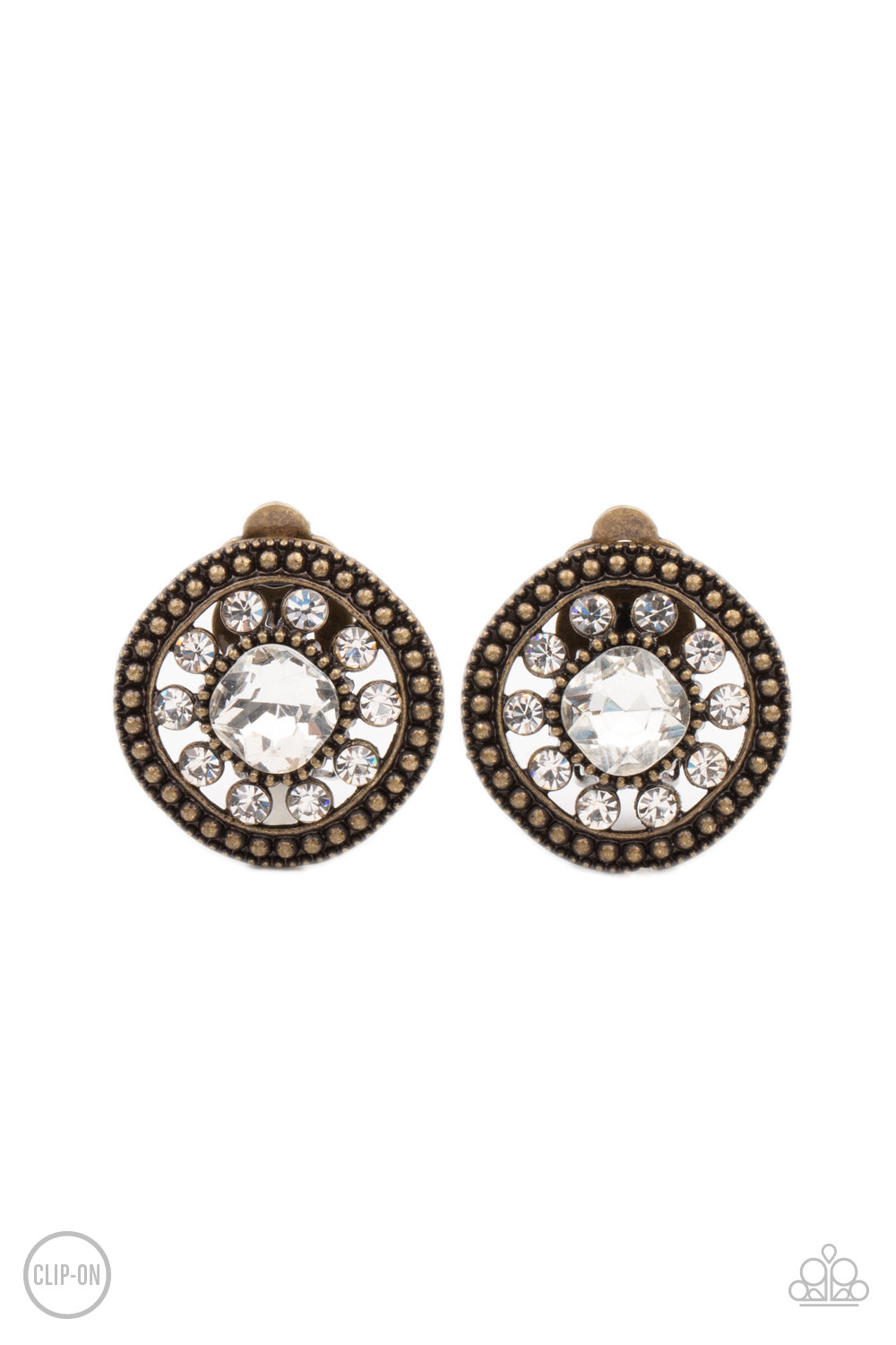 Paparazzi Accessories - Dazzling Definition - Brass