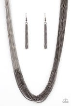 Load image into Gallery viewer, Paparazzi - Metallic Merger - Black
