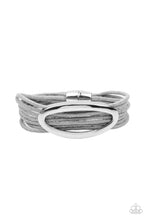 Load image into Gallery viewer, Paparazzi Accessories - Corded Couture - Silver
