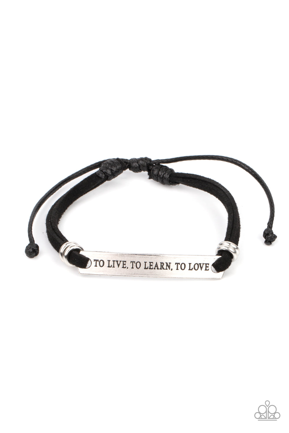 Paparazzi Accessories - To Live, To Learn, To Love - Black
