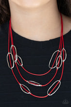 Load image into Gallery viewer, Paparazzi - Check Your CORD-inates - Red
