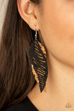 Load image into Gallery viewer, Paparazzi Accessories - WINGING Off The Hook - Black
