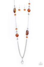 Load image into Gallery viewer, Paparazzi Accessories - Spectacularly Speckled - Brown Lanyard
