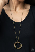 Load image into Gallery viewer, Paparazzi - Harmonic Halos - Brass
