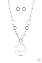Load image into Gallery viewer, Paparazzi - HOOP du Jour - Silver
