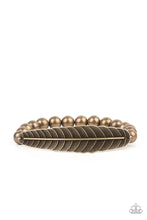 Load image into Gallery viewer, Paparazzi Accessories - Featherlight Fashion - Brass
