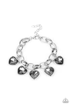 Load image into Gallery viewer, Paparazzi - Candy Heart Charmer - Silver
