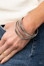 Load image into Gallery viewer, Paparazzi - Gliding Gleam - Silver
