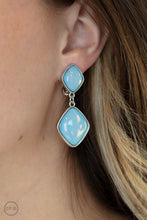 Load image into Gallery viewer, Paparazzi Accessories - Double Dipping Diamonds - Blue
