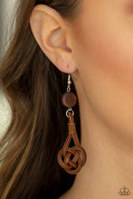 Load image into Gallery viewer, Paparazzi Accessories - Twisted Torrents - Brown
