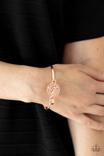 Load image into Gallery viewer, Paparazzi Accessories - Filigree Fiesta - Rose Gold
