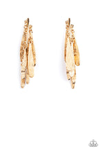 Load image into Gallery viewer, Paparazzi Accessories - Pursuing The Plumes - Gold
