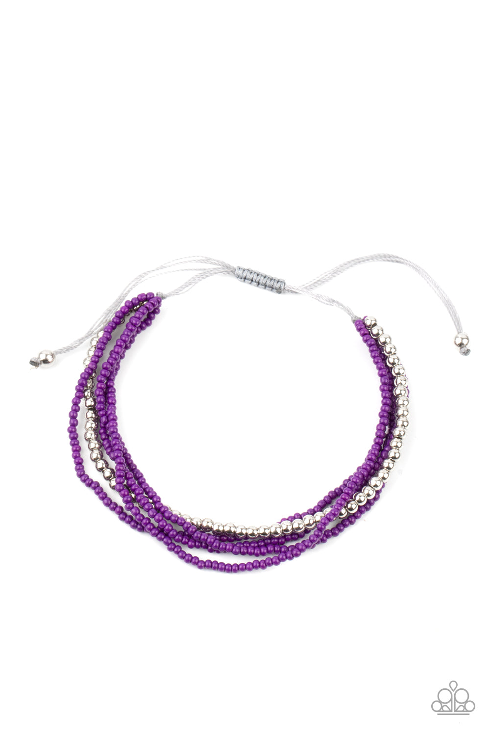 Paparazzi Accessories - All Beaded Up - Purple