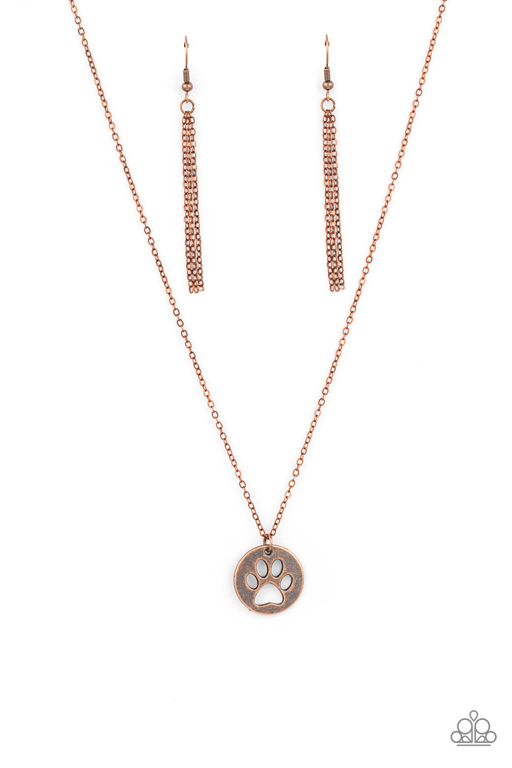 Paparazzi Accessories - Think PAW-sitive - Copper